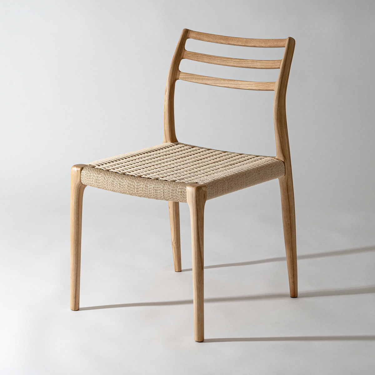 form ダイニングチェア 座面高44cm ペーパーコード アルネ （ チェア