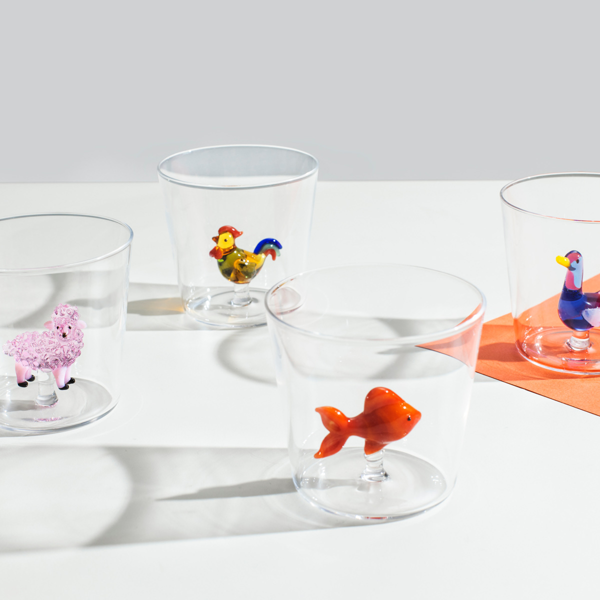 タンブラー イッケンドルフ ANIMAL FARM タンブラー金魚 350ml （ 食洗