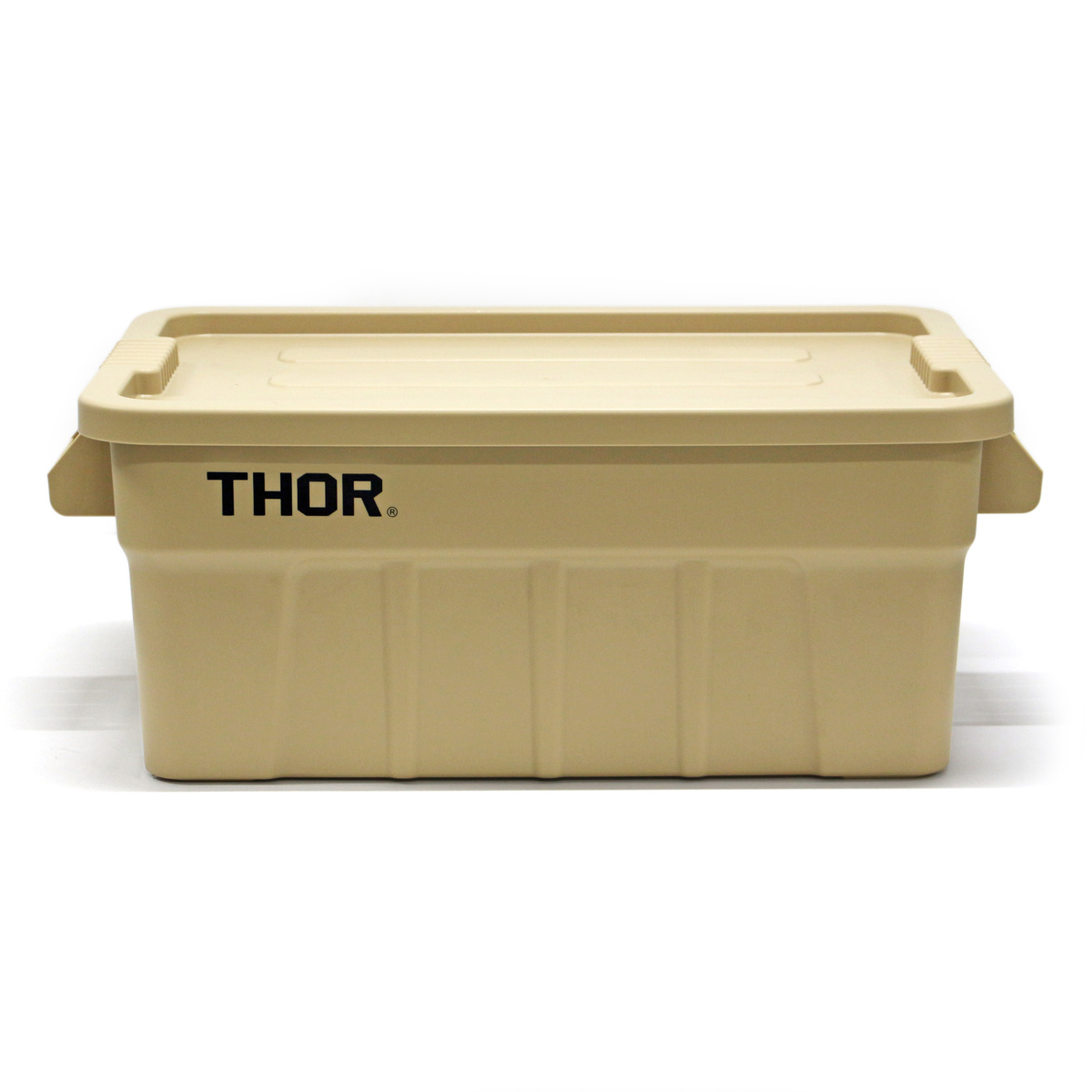 THOR フタ付き収納ボックス ベージュ53L DETAIL（ディテール） 収納ボックス 53L THOR LARGE TOTE DC フタ付き