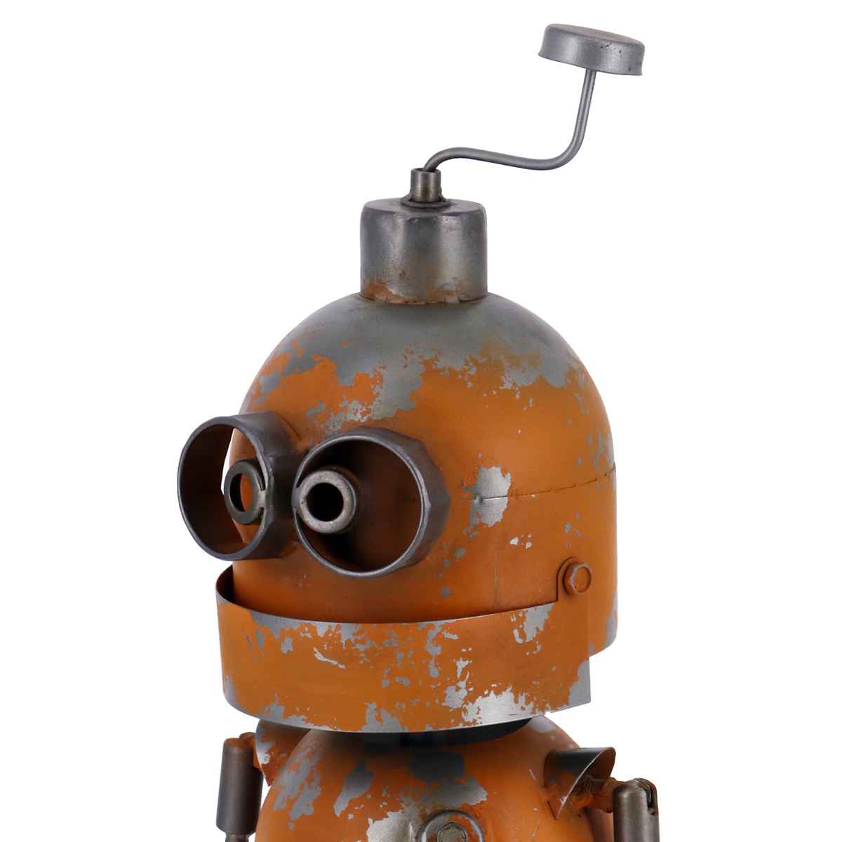 オーナメント ロボット オレンジ （ 置物 オブジェ ガーデン