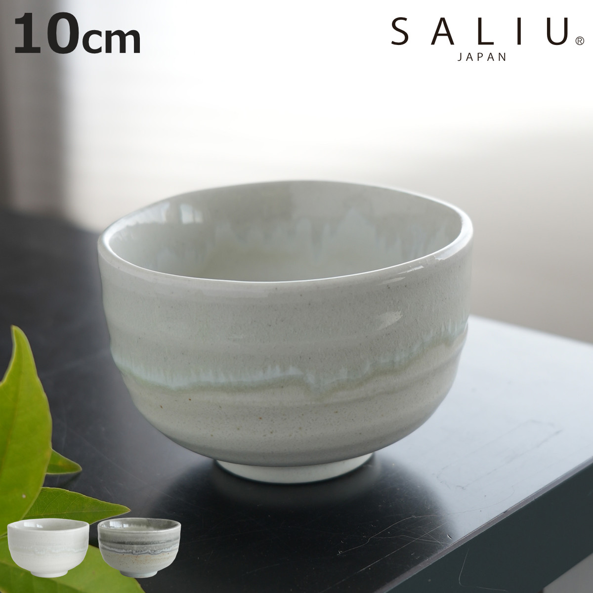 SALIU（サリュウ） 抹茶碗 野点 （ 10cm 陶器 美濃焼き 日本製 伸光窯