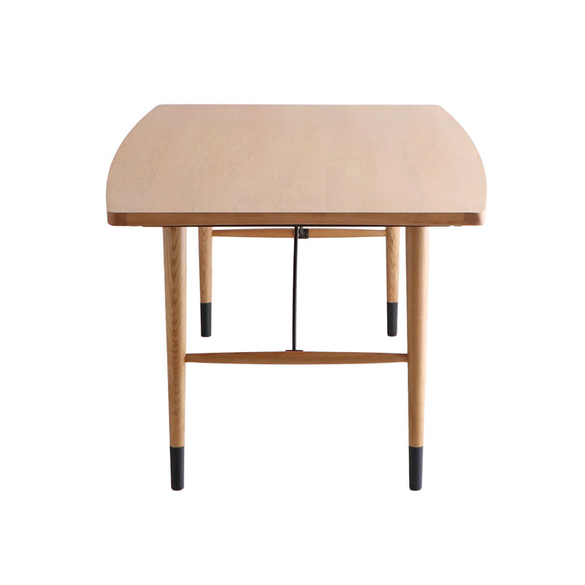 ダイニングテーブル 幅160cm H字脚 木製 ノエラ （ テーブル 天然木 食卓テーブル 高さ65cm ロータイプ 長方形 ）