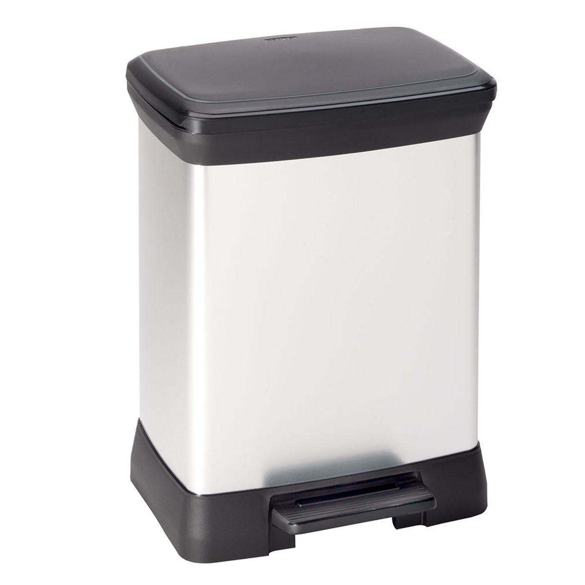ゴミ箱 30L ステンレス Deco ペダルビン ペダル式 （ ごみ箱 30リットル デコ ペダル ふた付き 軽量 ）_12