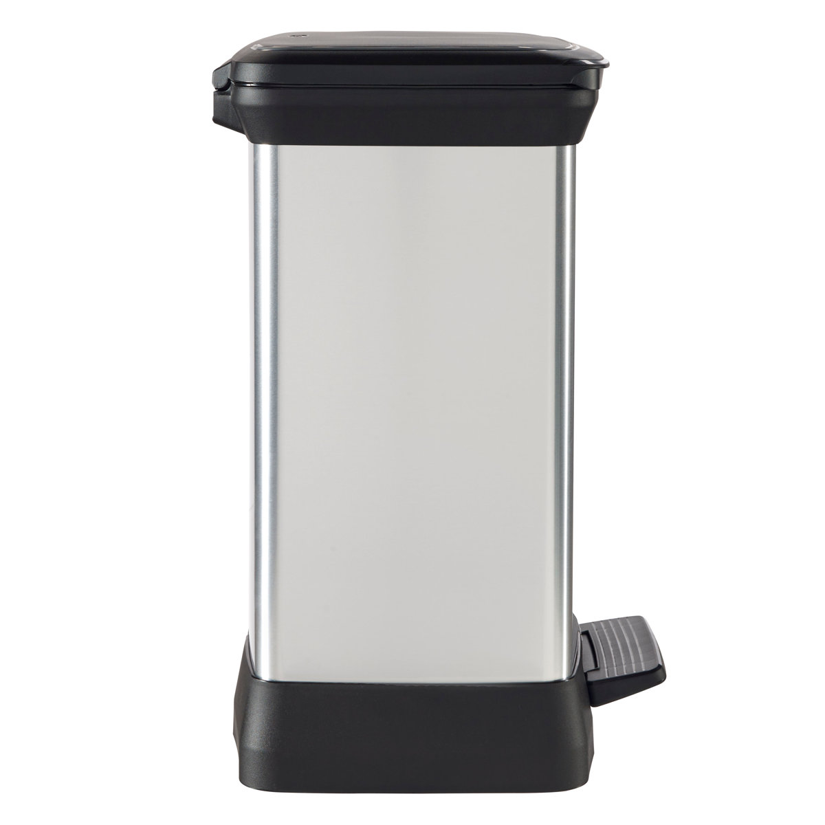 ゴミ箱 30L ステンレス Deco ペダルビン ペダル式 （ ごみ箱 30リットル デコ ペダル ふた付き 軽量 ）_9