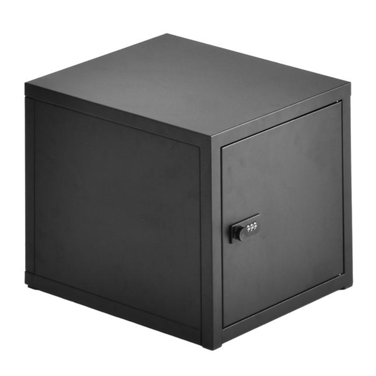 鍵付き収納ボックス S 幅30cm 1段 ダイヤル錠 スチール 収納 ラック