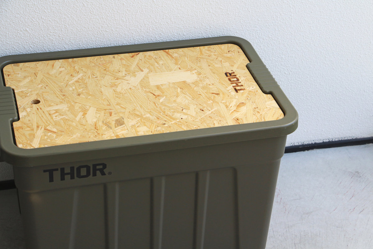DETAIL（ディテール） THOR 天板 53L 75L用 LARGE TOTE対応 （ 収納