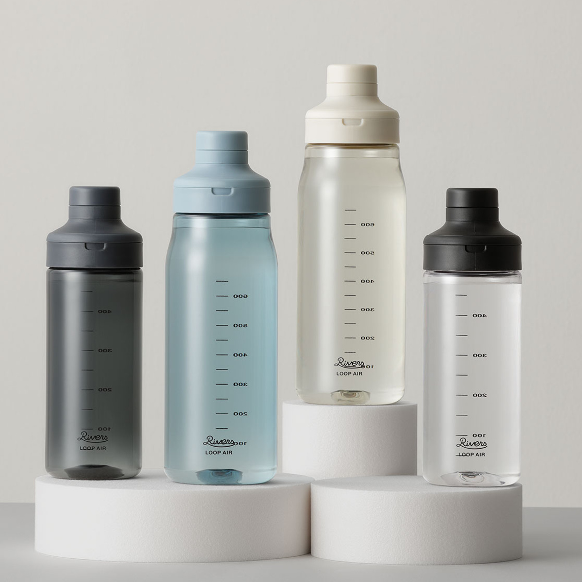 RIVERS（リバーズ） 水筒 ループエア 500 （ 500ml 直飲み 軽量 ボトル