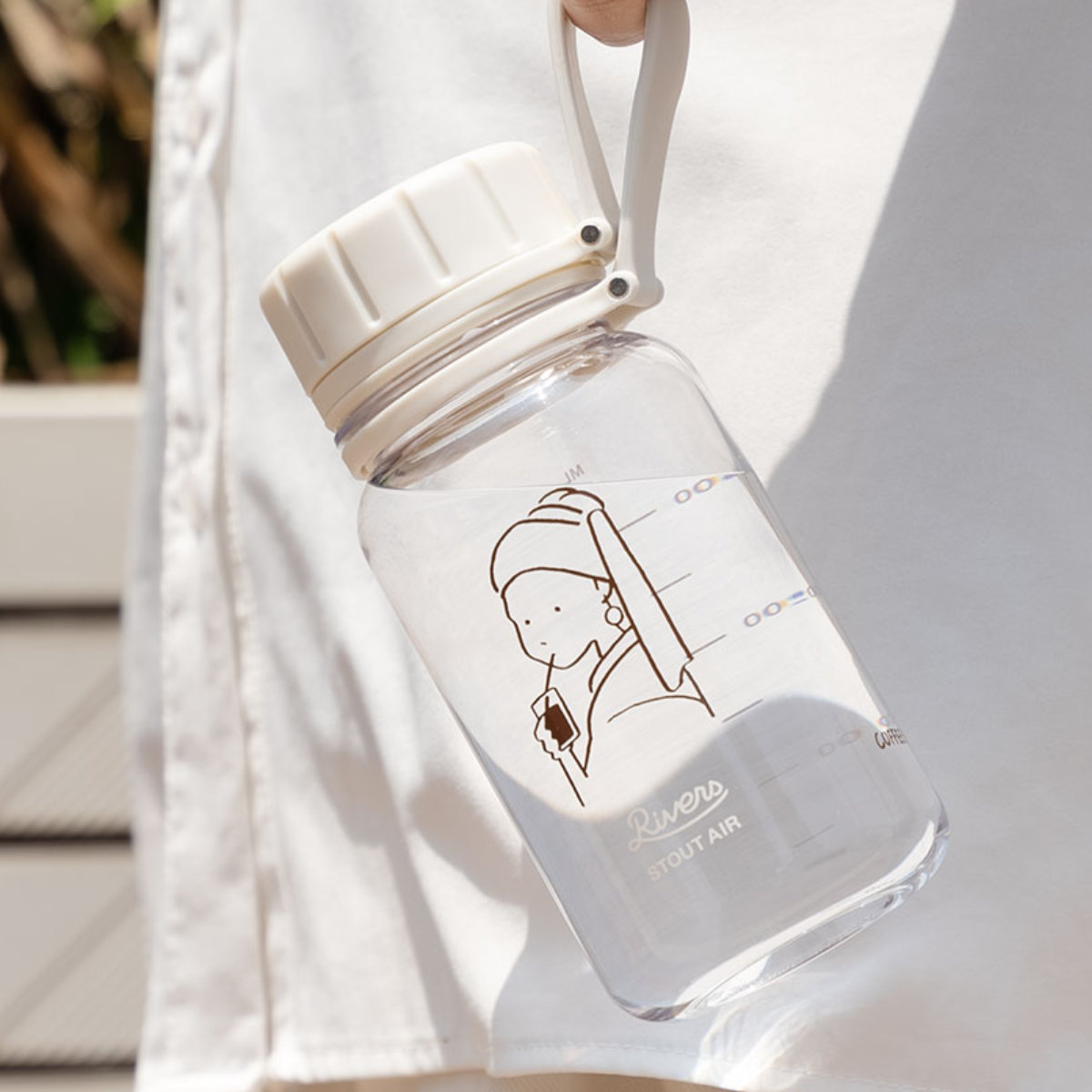 RIVERS（リバーズ） 水筒 CB スタウトエア 400ml （ 軽量 プラスチック