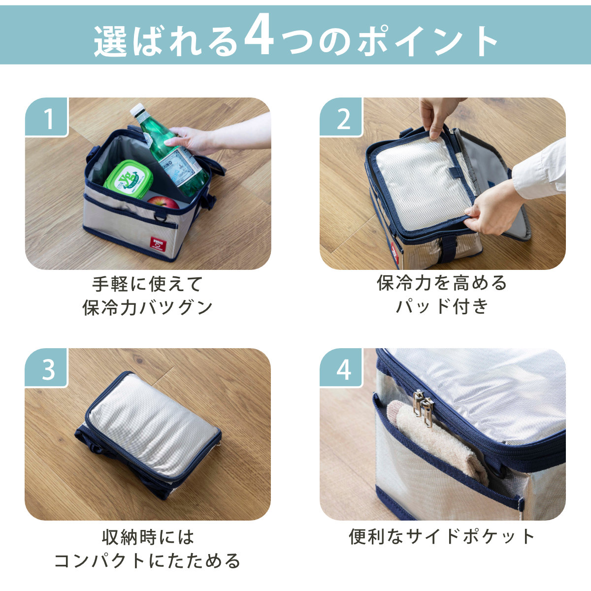 クーラーバッグ ZERO 5L ( 保冷 クー...の詳細画像2
