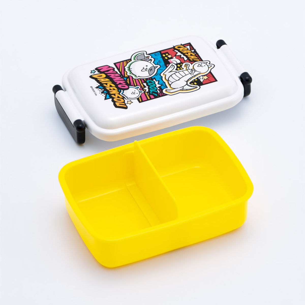 スケーター 弁当箱 1段 450ml ふわっとタイトランチBOX にゃんこ大戦争