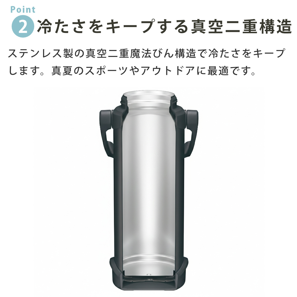 THERMOS（サーモス） 水筒 3L 真空断熱スポーツジャグ FJQ-3001