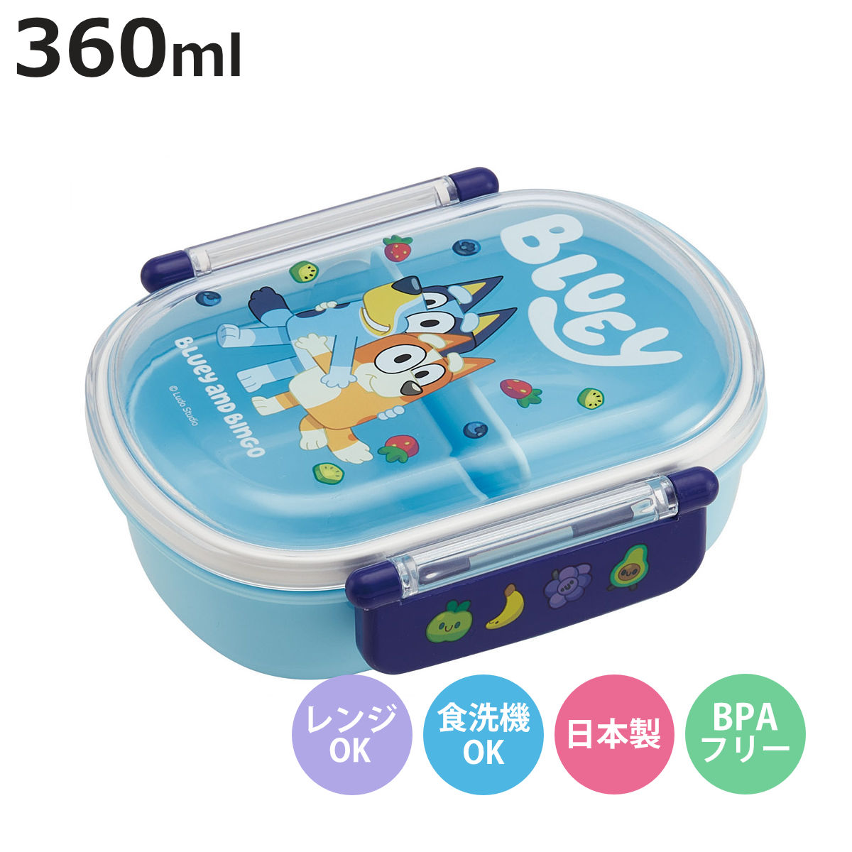 sanrio（サンリオ） お弁当箱 小判型 ハローキティ 80's 360ml 子供用