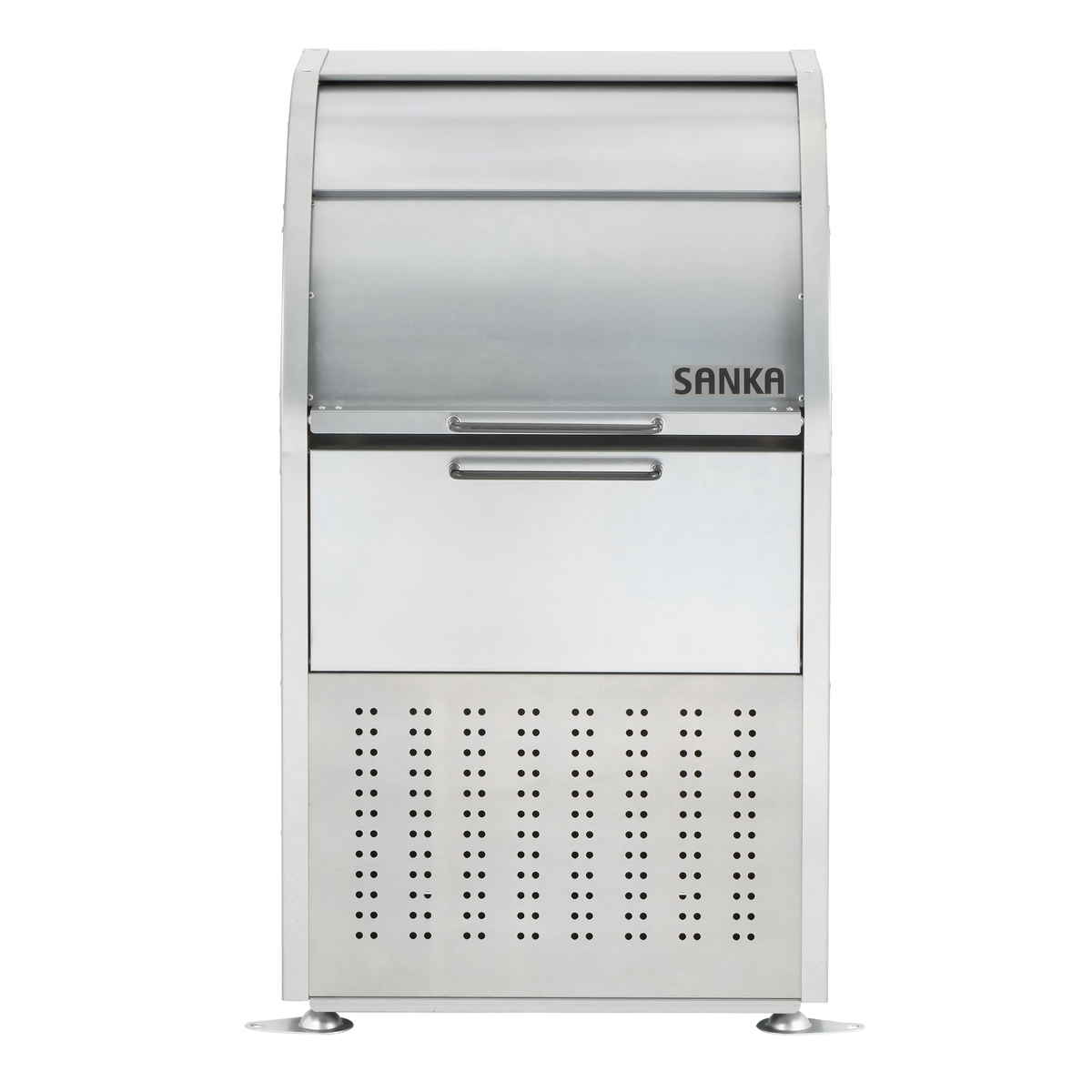 業務用ゴミ箱 230L ダストコ 600 （ 法人限定 屋外用 ゴミ箱 スライド蓋 ゴミ 5袋分 収集ボックス 屋外ストッカー 収納庫 ゴミ置き場 ゴミ捨て ）_13