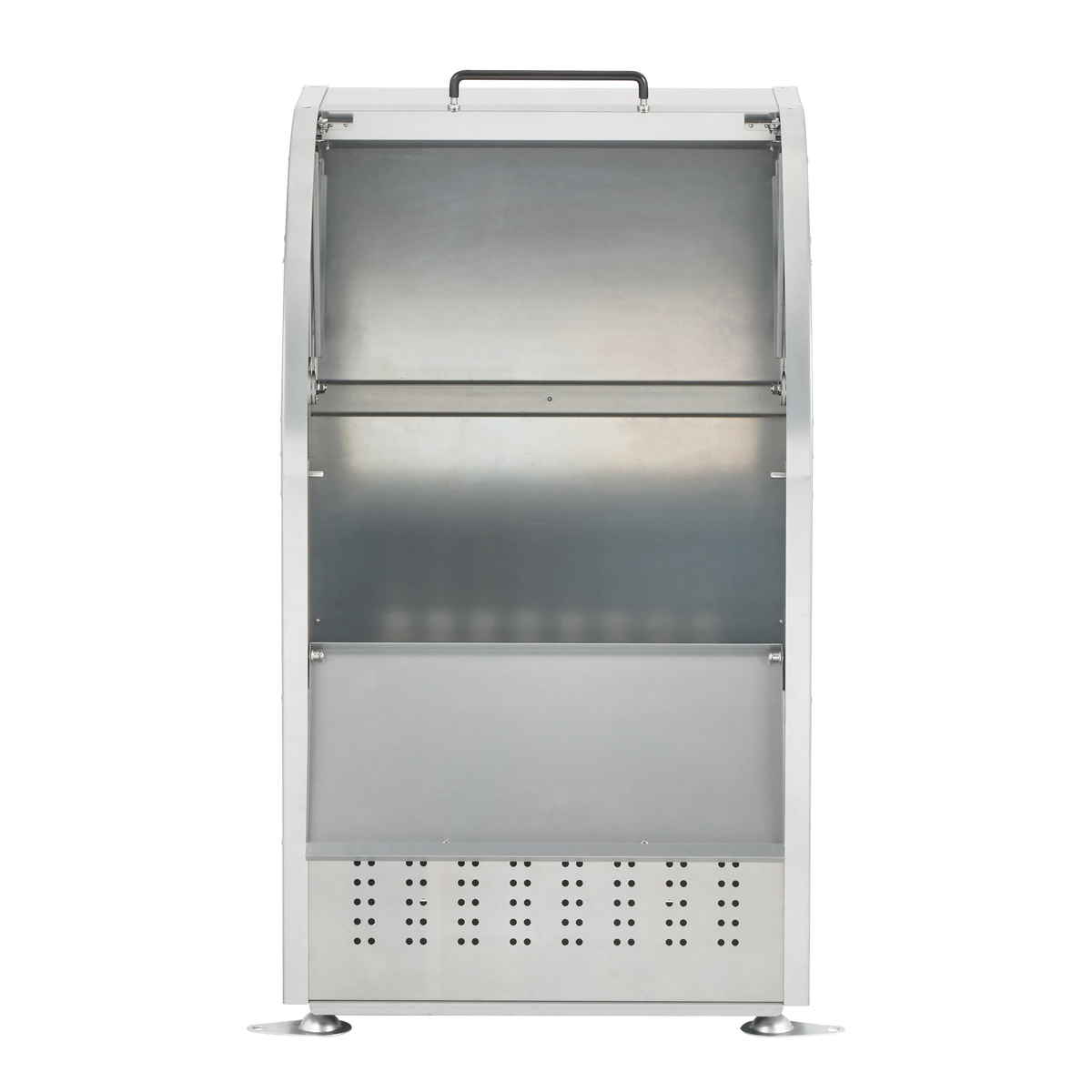 業務用ゴミ箱 230L ダストコ 600 （ 法人限定 屋外用 ゴミ箱 スライド蓋 ゴミ 5袋分 収集ボックス 屋外ストッカー 収納庫 ゴミ置き場 ゴミ捨て ）_15