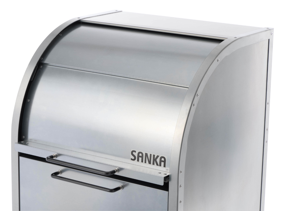 業務用ゴミ箱 230L ダストコ 600 （ 法人限定 屋外用 ゴミ箱 スライド蓋 ゴミ 5袋分 収集ボックス 屋外ストッカー 収納庫 ゴミ置き場 ゴミ捨て ）_6