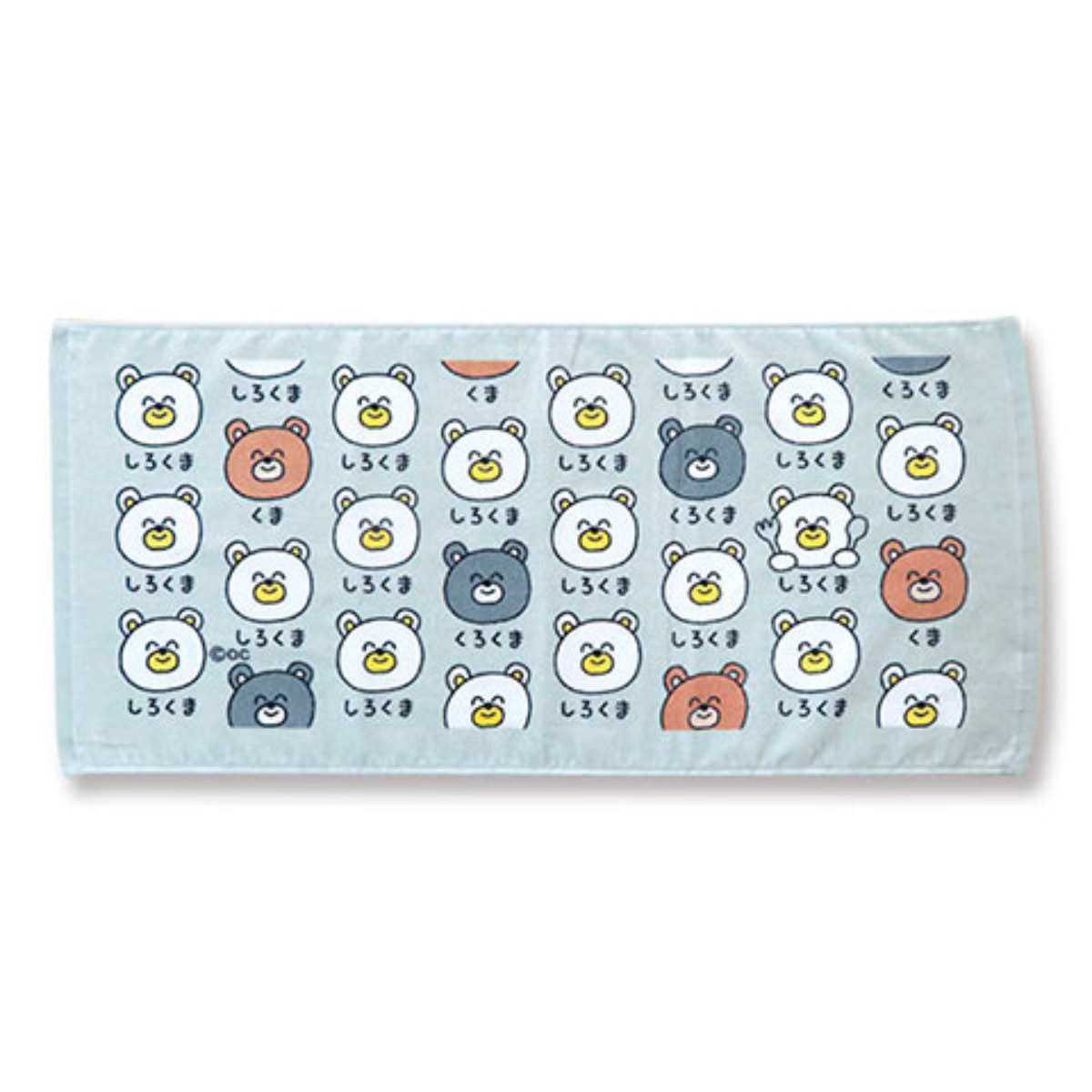 フェイスタオル 34×75cm 動物系柄 Part1 おえかきさん （ タオル