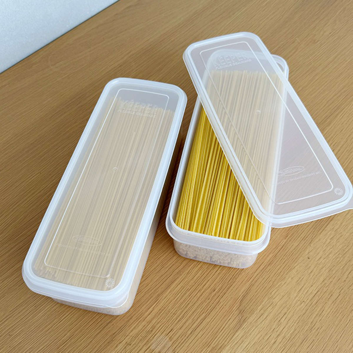 保存容器 ラストロ タフナチュラル めんパスタケース 2.0L （ シール