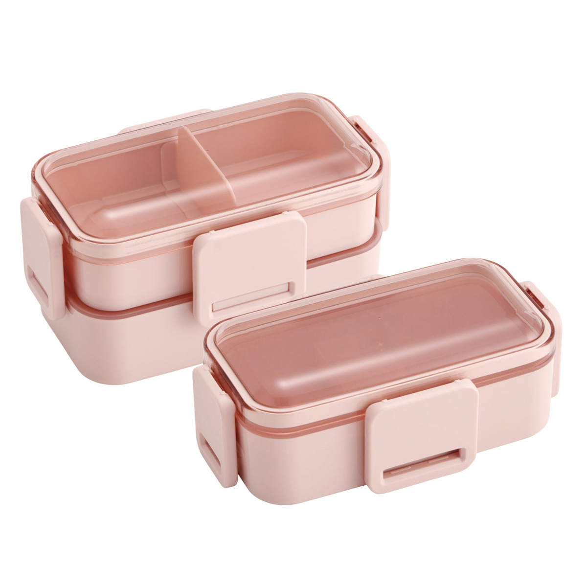 弁当箱 2段 600ml 2段ふわっと弁当箱 ...の詳細画像4