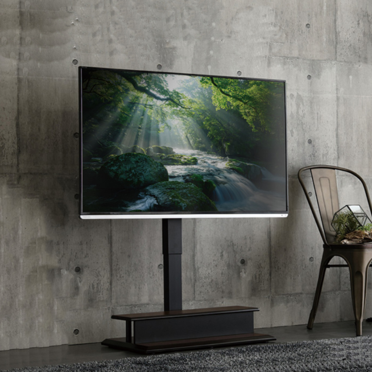 寝室やリビングに。電動折りたたみ式テレビスタンド 32-70インチ 電動昇降テレビスタンドの商品一覧 通販 - Yahoo!ショッピング
