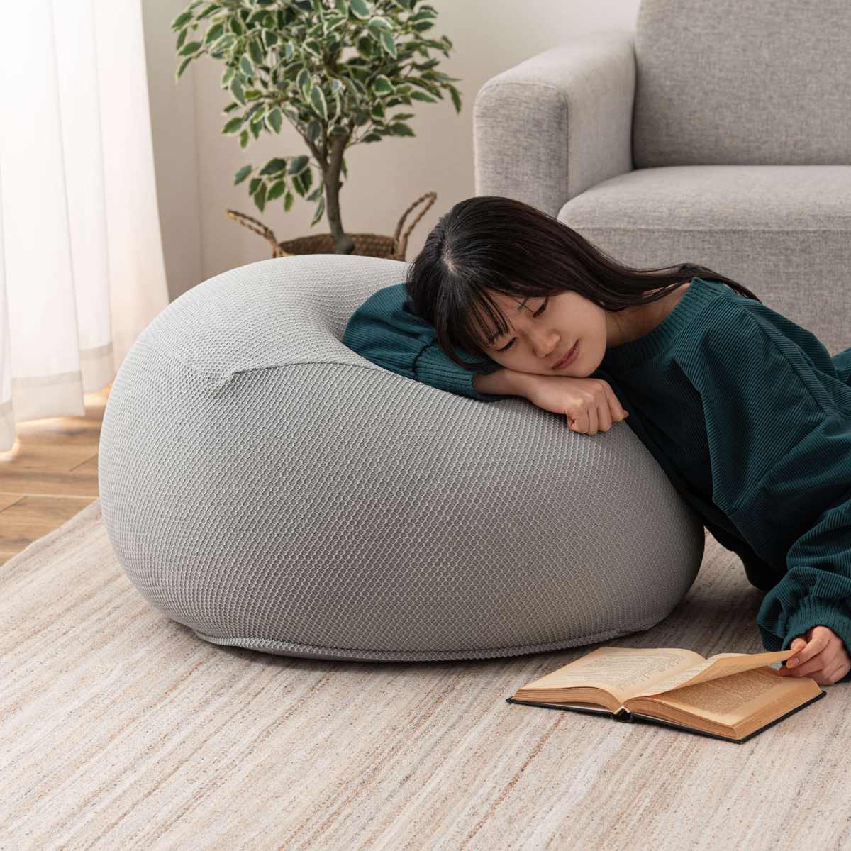 ビーズクッション（セット/単品：単品）のおすすめ人気商品一覧 通販