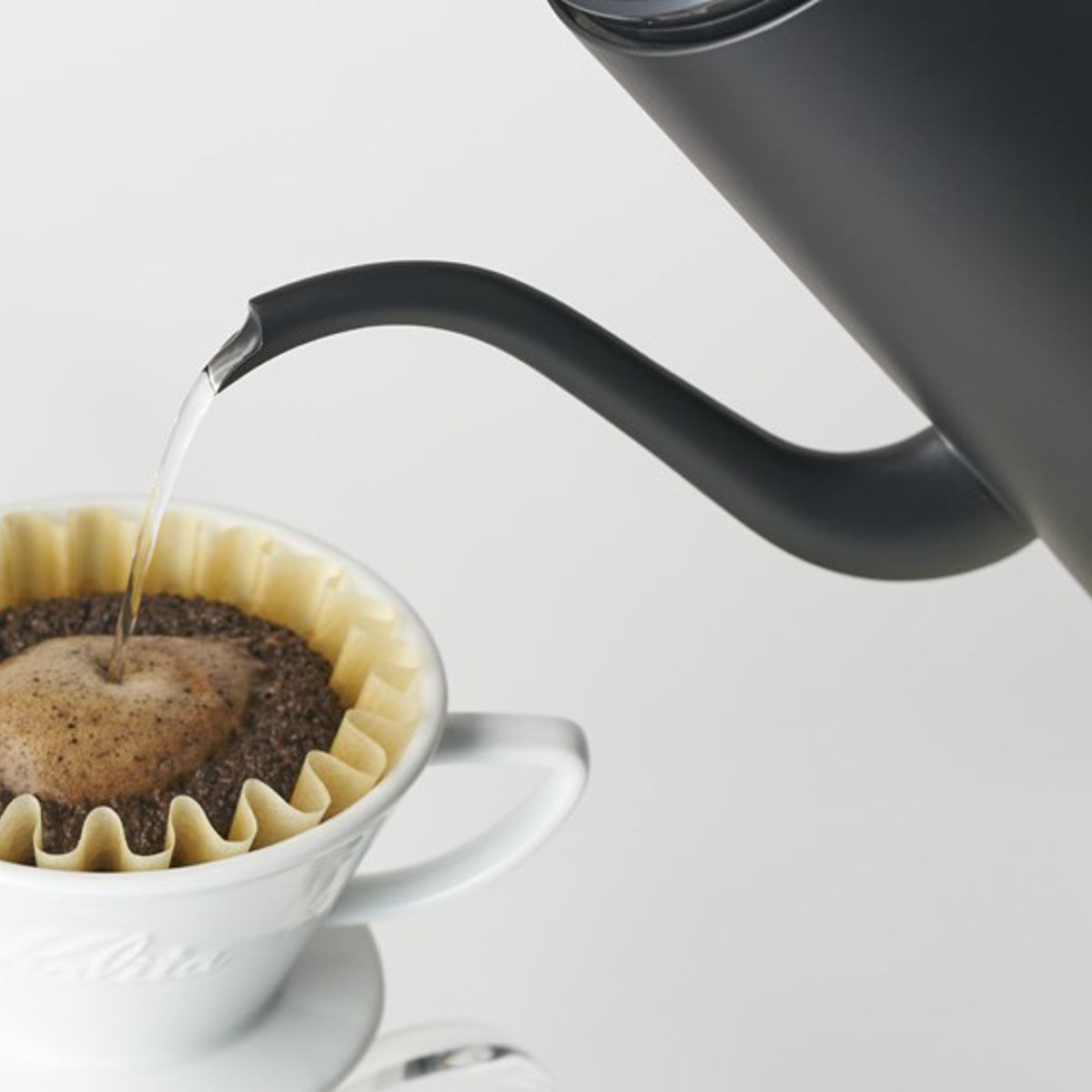 Kalita（カリタ） 電気ケトル KEDP-X1 （ 1000ml 1L コーヒー ケトル