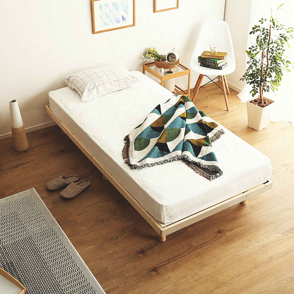 ホームテイスト（HOME taste） ステージベッド セミダブル すのこ F 3