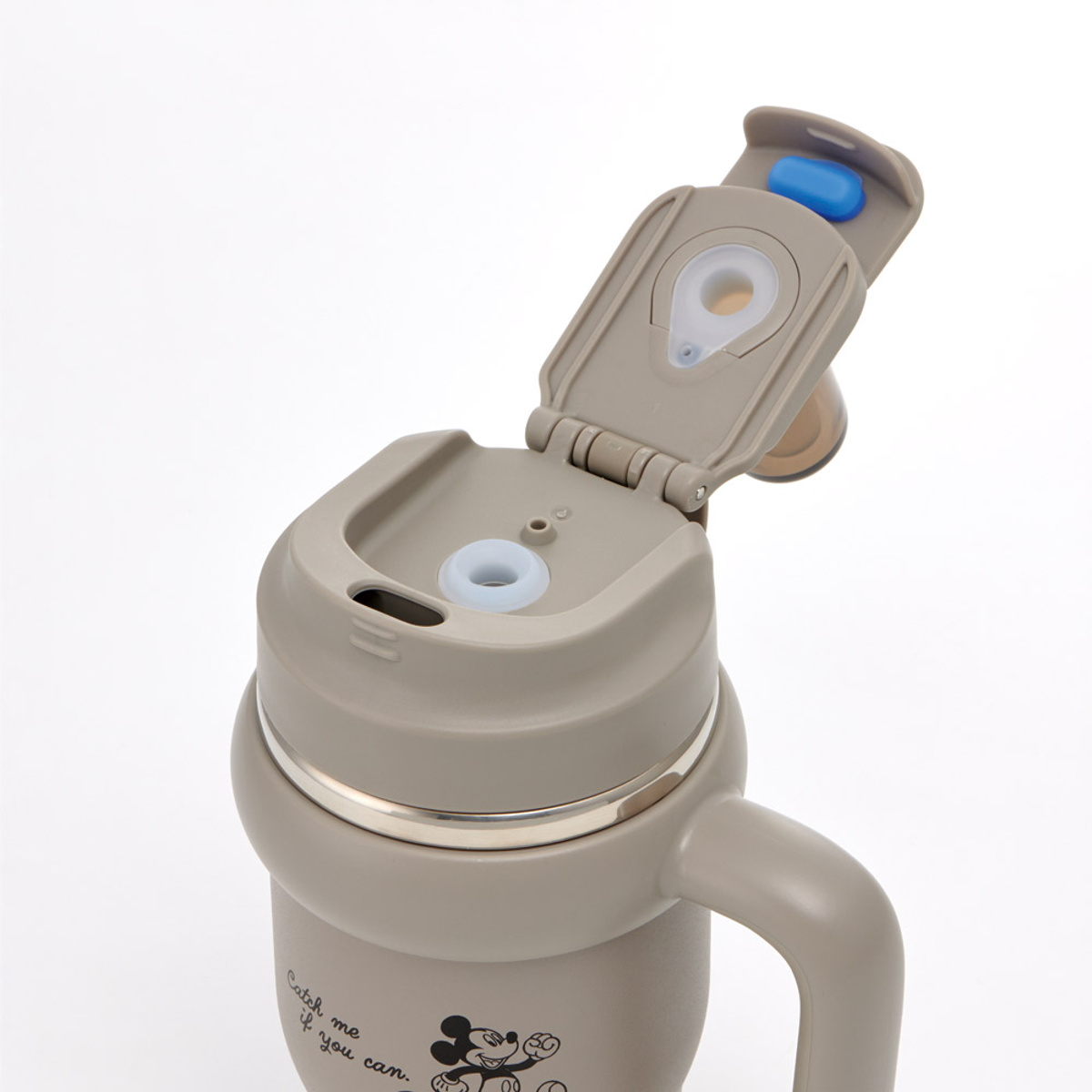 スケーター 水筒 570ml ハンドル付ストロータンブラー ミッキー