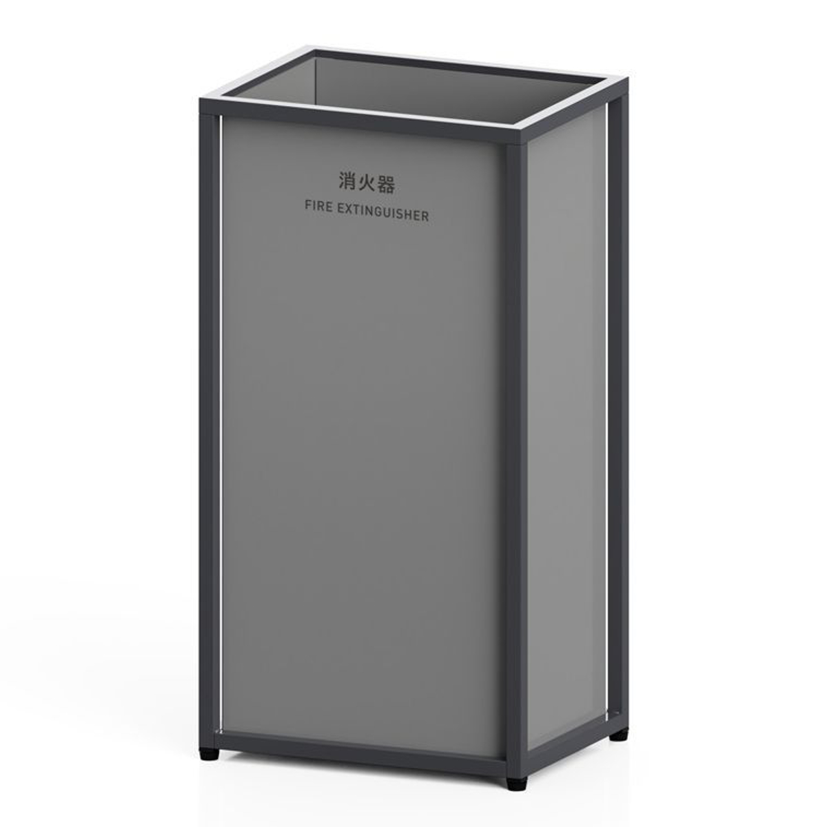 消火器カバー 囲 業務用 （ 法人限定 消防 消火 消火器 器具 隠す 目隠し カバー スチール 設置 飲食店 オフィス ）