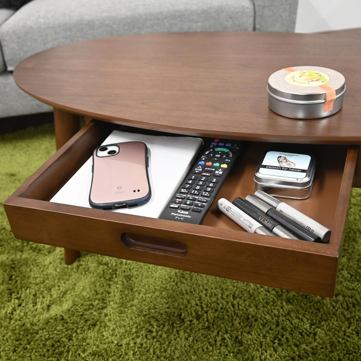 センターテーブル 引き出し（形状：楕円）のおすすめ人気商品一覧 通販