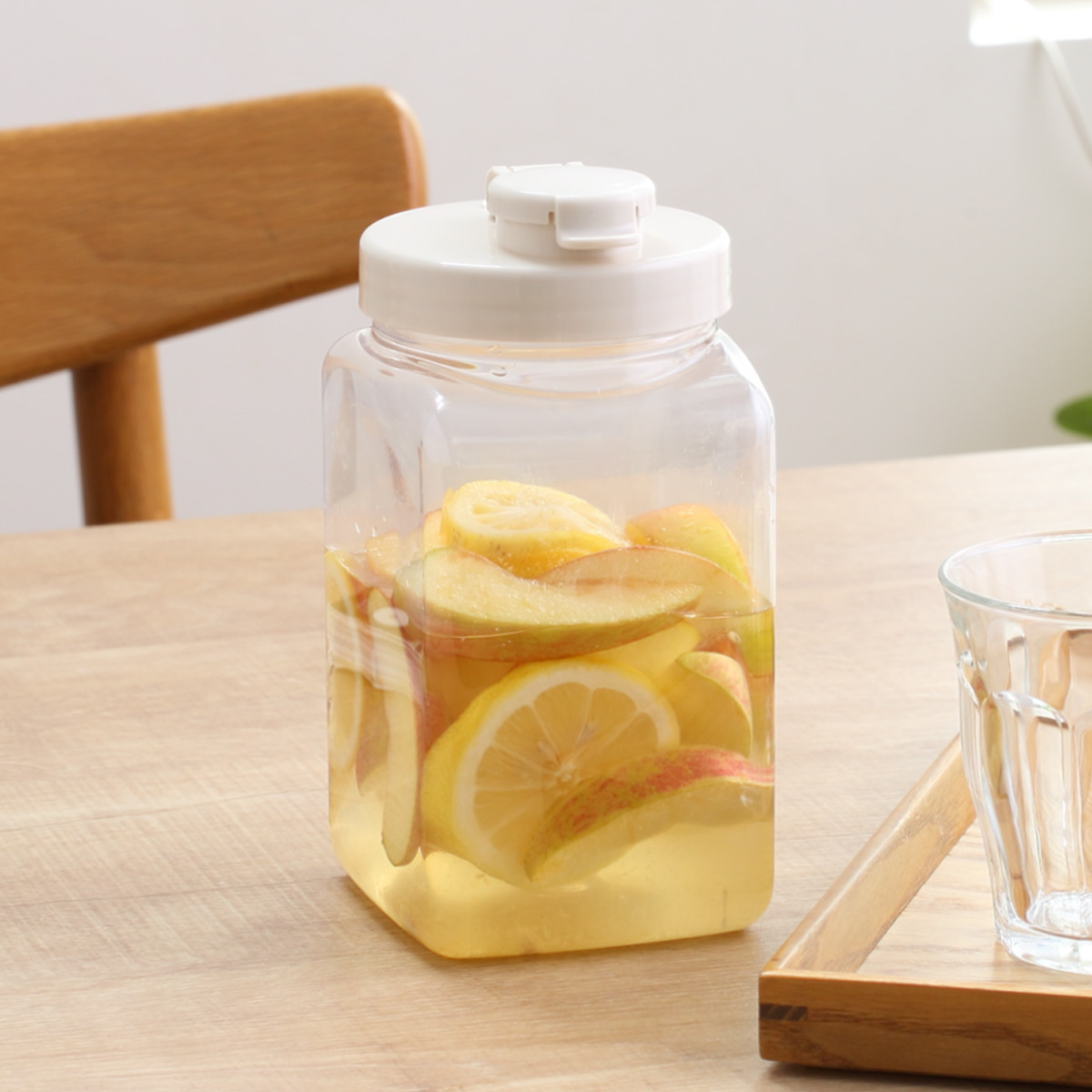 TAKEYA（タケヤ） 梅酒容器 保存容器 果実酒びん S型 1.4L スリム