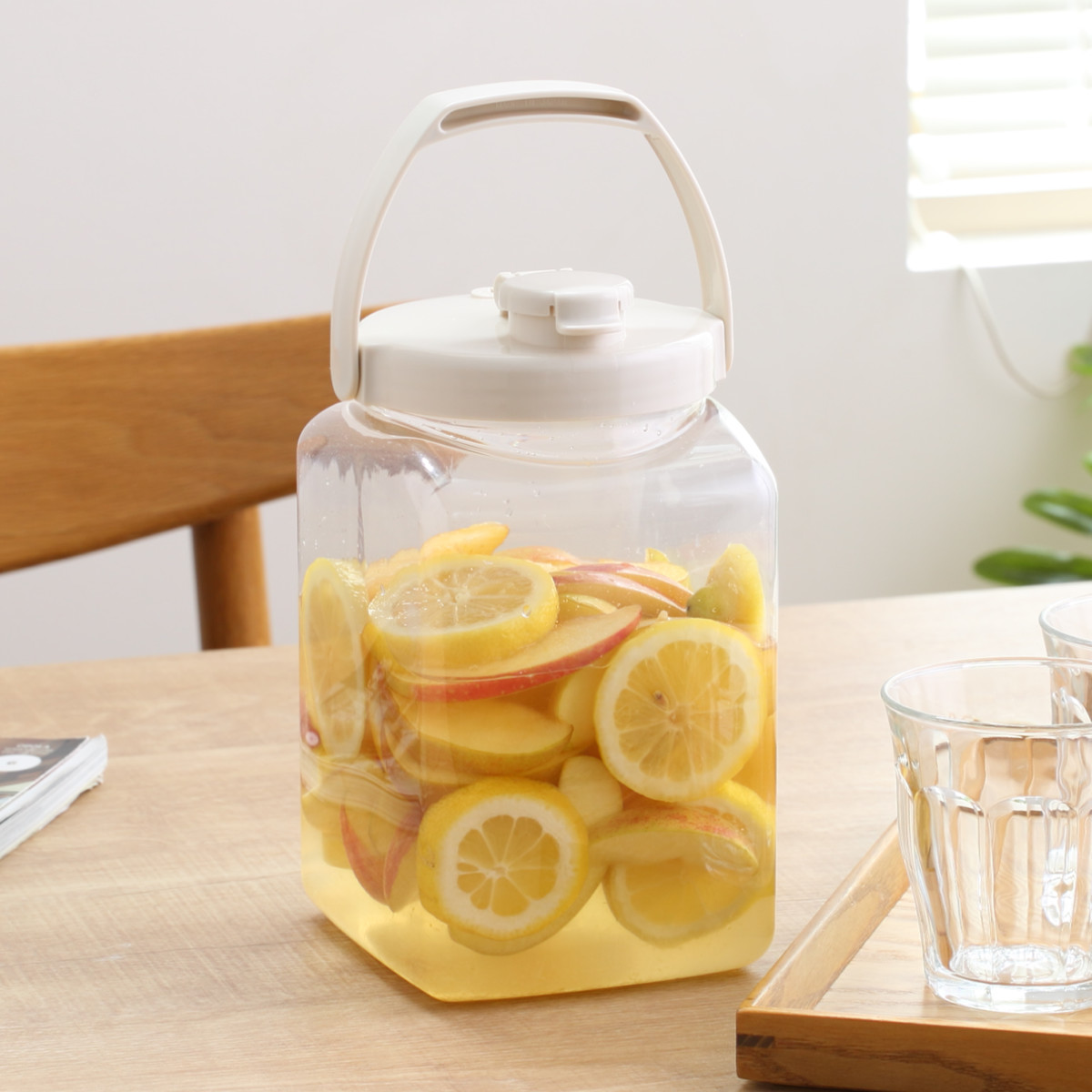 TAKEYA（タケヤ） 梅酒容器 保存容器 果実酒びん S型 2.7L 3個セット