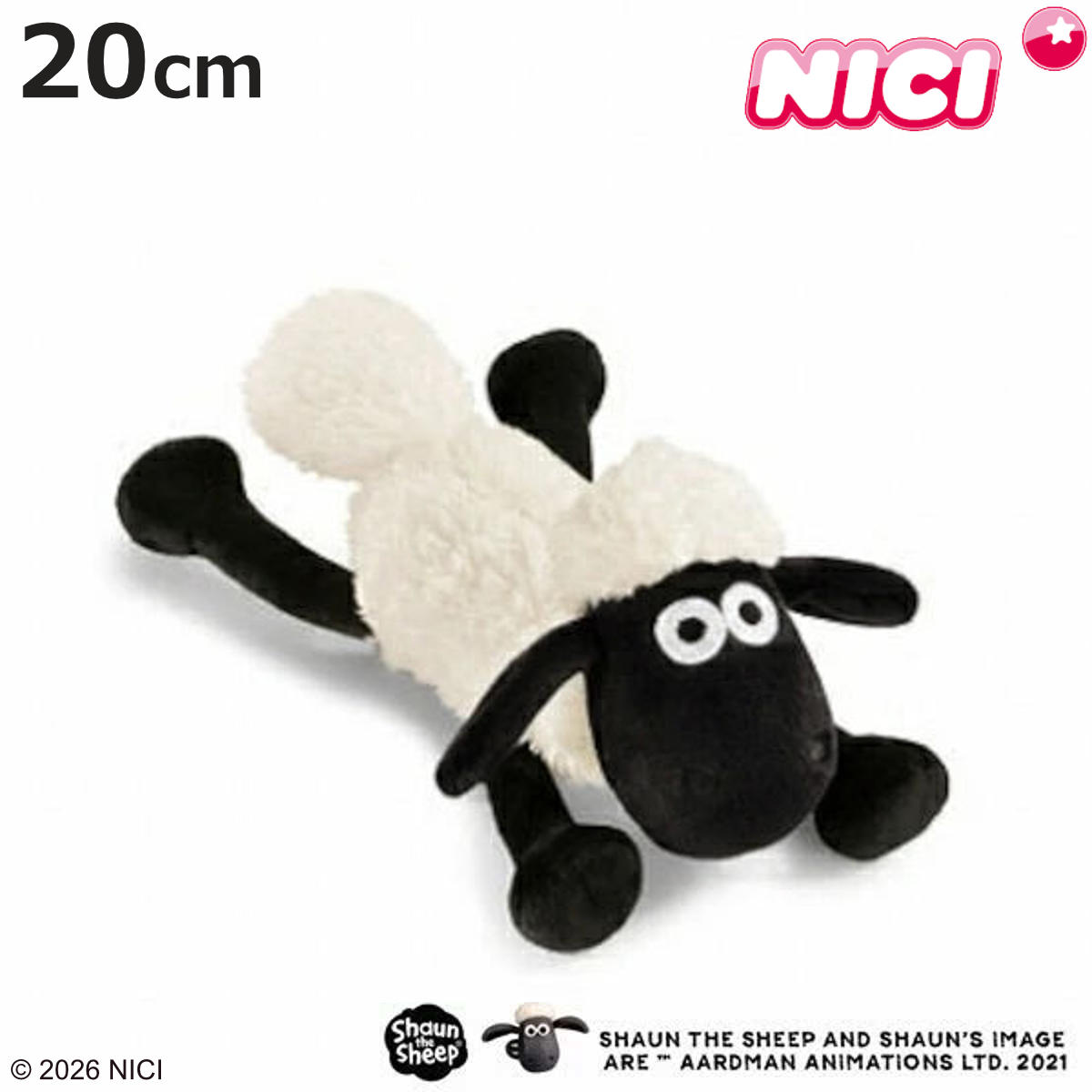NICI �V���[�� �l�\�x�� 20cm �ʂ������ �Ђ��̃V���[�� �i �j�L �k�C�O���~ �ӂ�ӂ� �A�j�}�� �O�b�Y ���킢�� �L�����N�^�[ �j