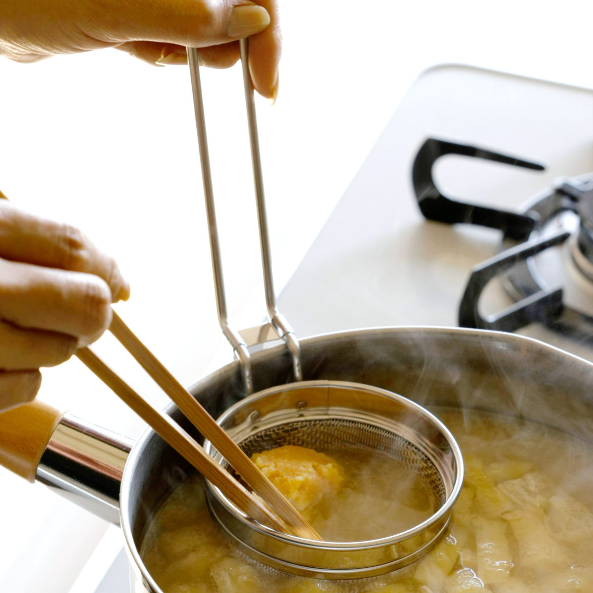 こし器 板前さんのみそこし名人 日本製 ( みそこし 味噌こし 味噌コシ こしき キッチンツール ) 関連画像2