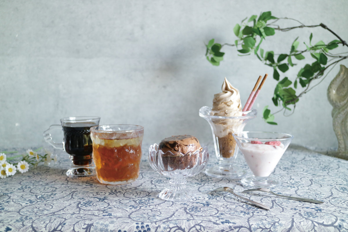デザート食器 glaffe Parfait Cup （ 160ml ガラス パフェカップ