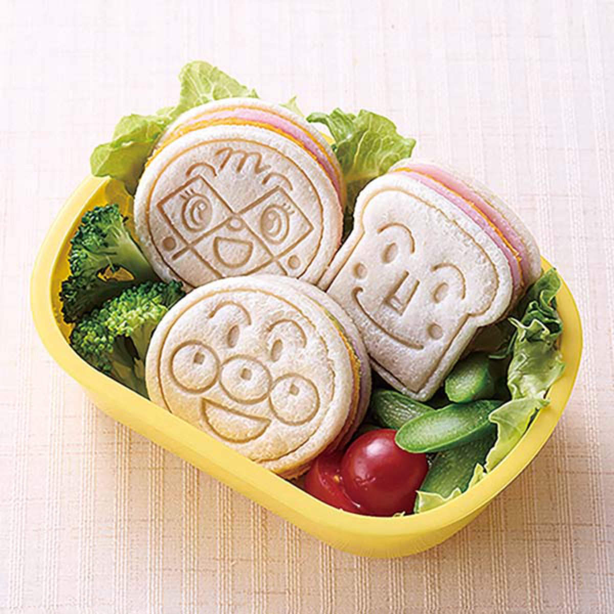 それいけ!アンパンマン マルチぬき型 食パン抜型 3個入 ( 食パン お弁当抜き型 押し型 デコ弁 クッキー クッキー抜型 日本製 ) 関連画像3