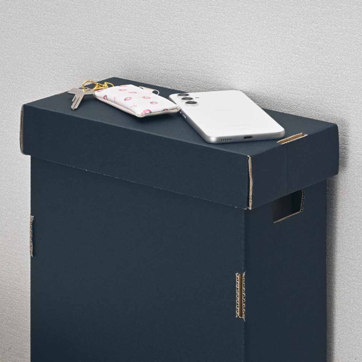 トイレ収納 物が置ける トイレットロール箱 ク...の詳細画像4