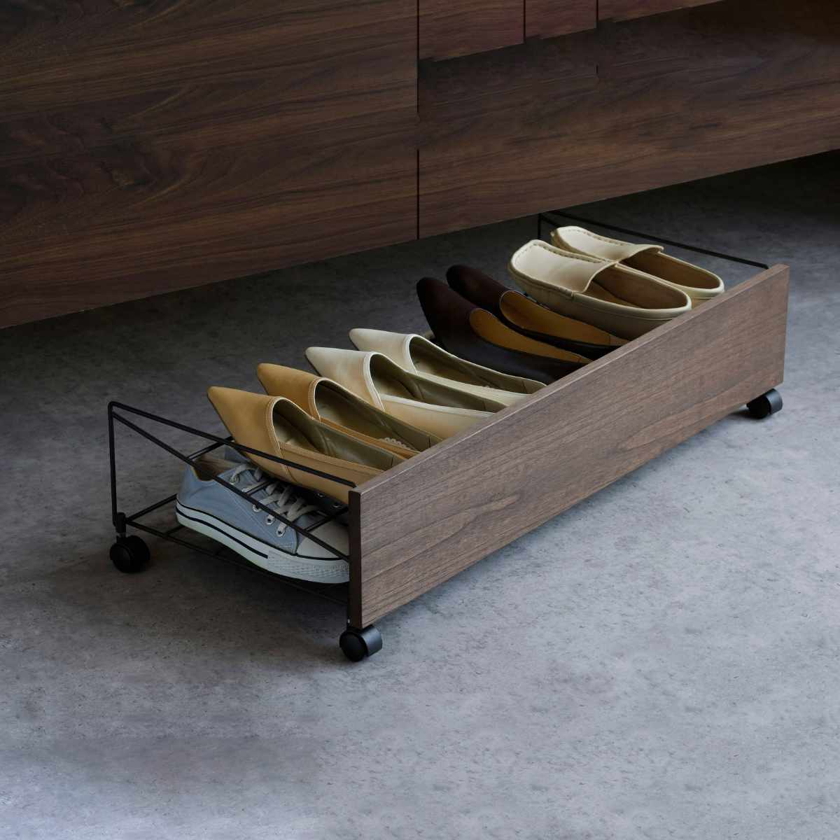 下駄箱、シューズボックス（木材種類：キリ（桐））｜玄関家具｜家具