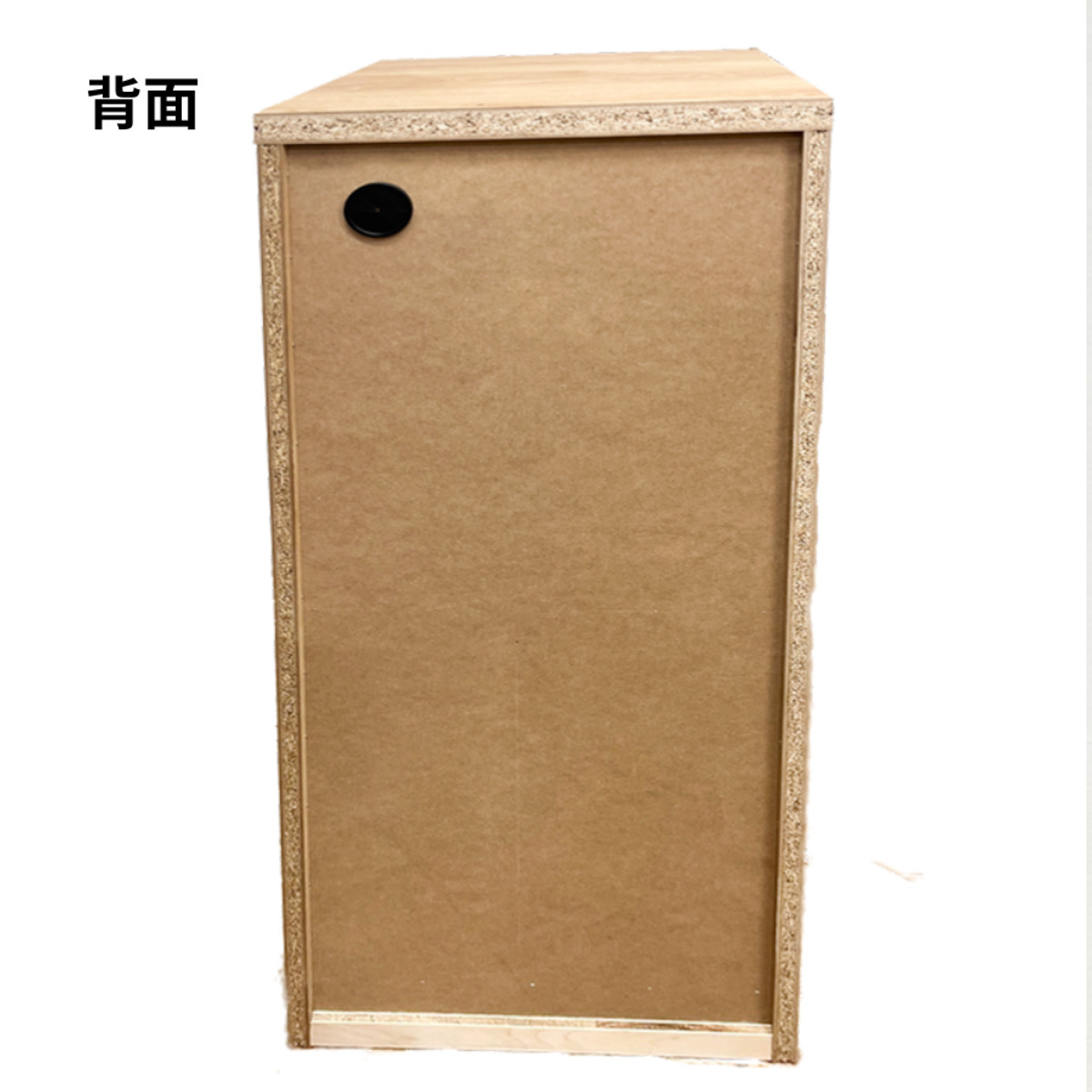 レンジ台 幅44.5cm 米びつ付き 無洗米対応 日本製 完成品 キッチン収納