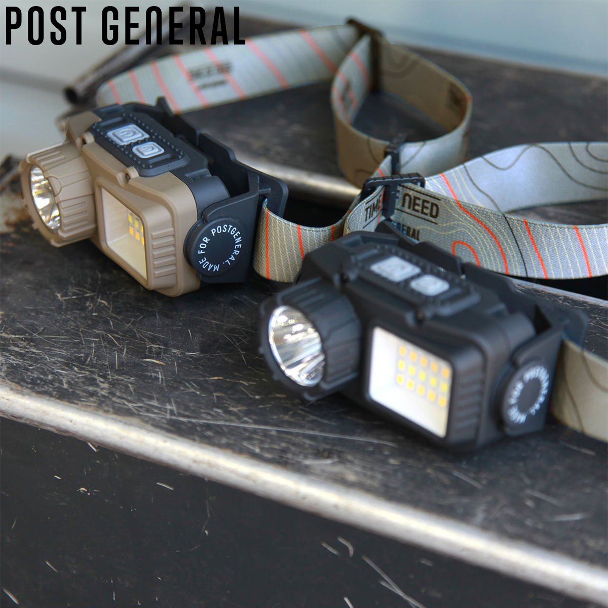 �w�b�h�����v LED���C�g USB�[�d PG �f���A�� ���[�V�����Z���T�[ �i POST GENERAL �w�b�h���C�g �����d�� IPX4 �h�� �A�E�g�h�A �h�ЃO�b�Y �n�k �ЊQ �j