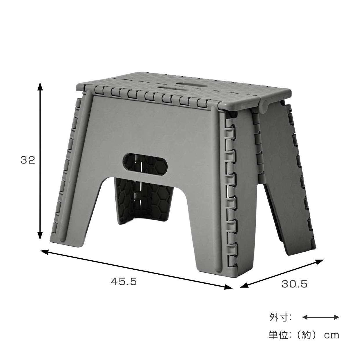 踏み台 Mサイズ 折りたたみ 耐荷重400kg...の詳細画像3