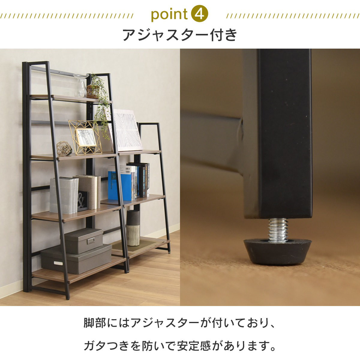 オープンラック 幅63cm 3段 折りたたみ 省スペース （ 2way オープンシェルフ 棚 飾り棚 簡単設置 収納 ）の画像