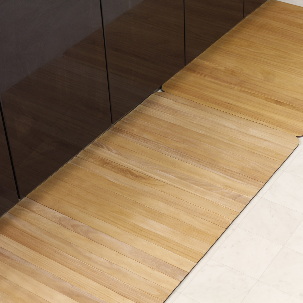 キッチンマット kirisai 桐のキッチンマット 60×120cm （ マット キッチン 桐 天然 キッチンシート 台所マット 拭けるキッチンマット ）の画像