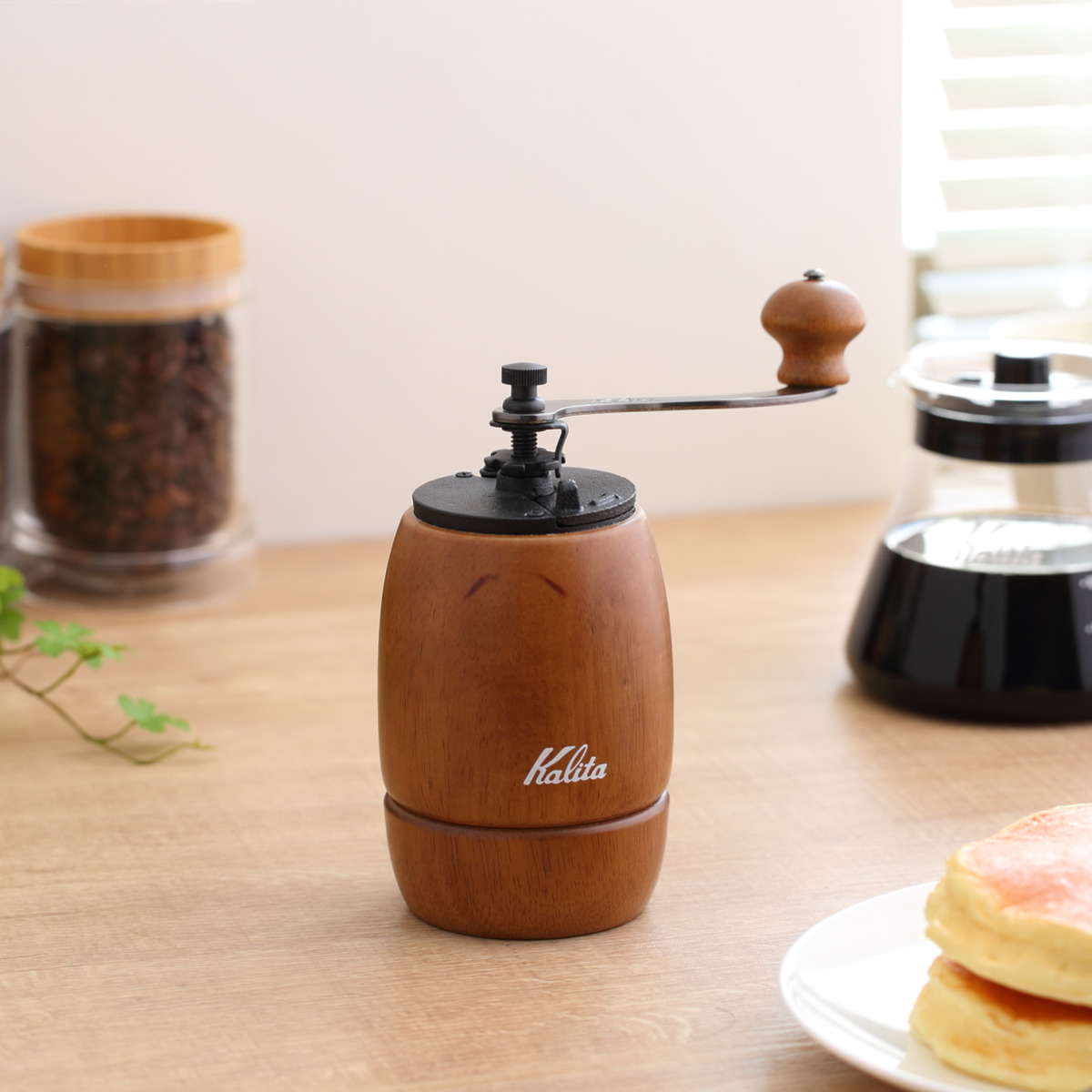 Kalita（カリタ） コーヒーミル コーヒーミル KH-9 BR ac （ 手挽き