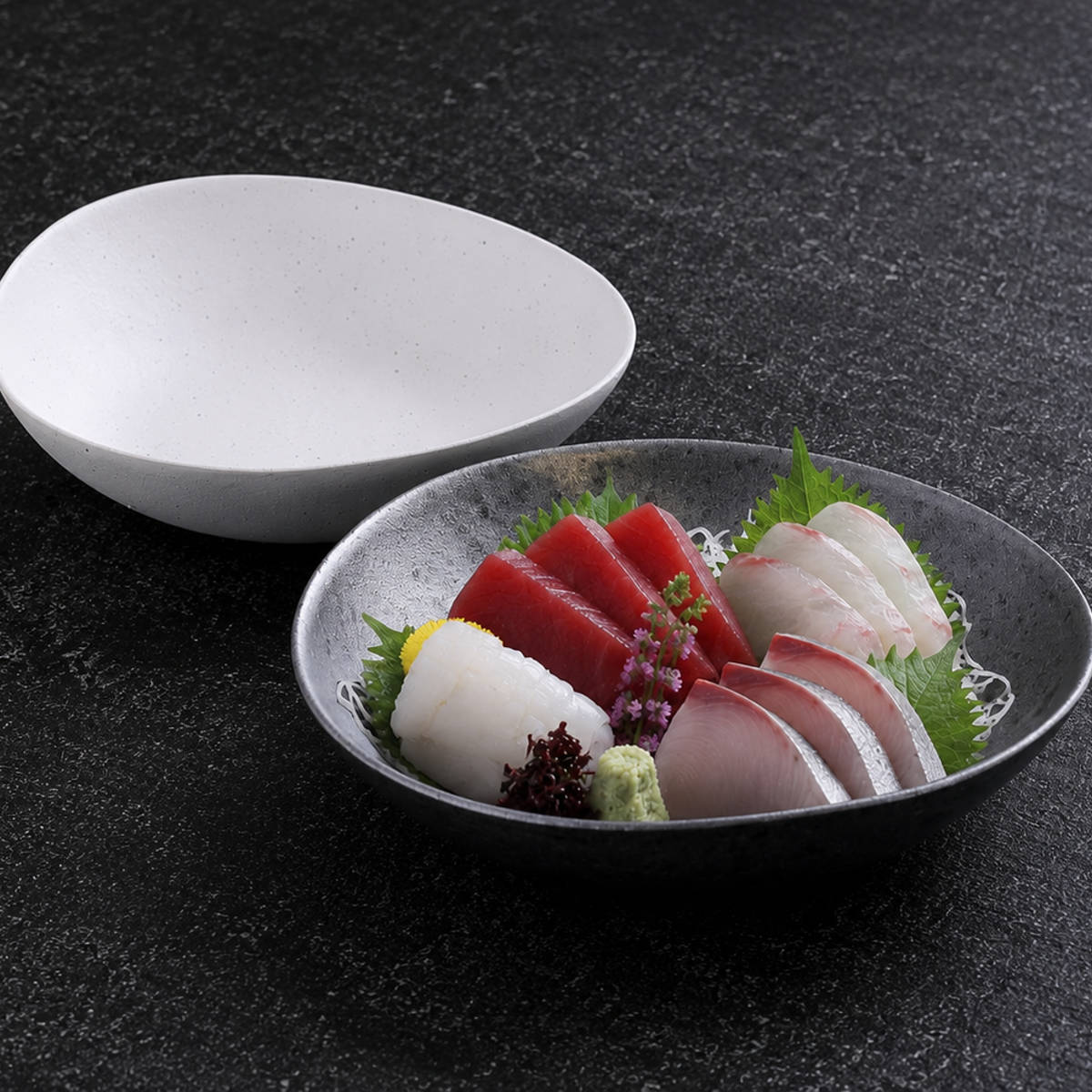 鉢 むすび鉢 大 （ 18cm 食洗機対応 電子レンジ対応 アルミ 陶器風