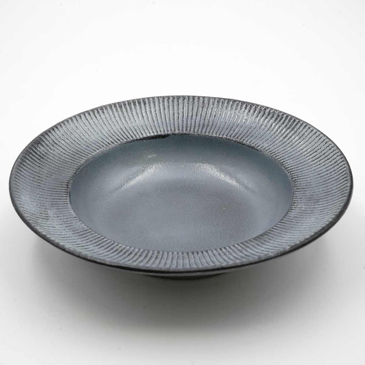 皿 千菊深皿 17cm （ 食洗機対応 電子レンジ対応 陶器風 アルミ 深皿