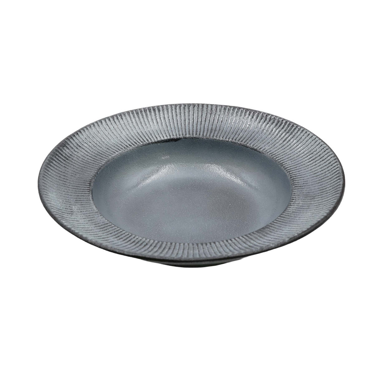 皿 千菊深皿 17cm （ 食洗機対応 電子レンジ対応 陶器風 アルミ 深皿