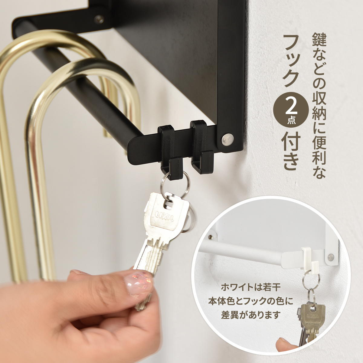 傘ホルダー 玄関収納ポケット付 折りたたみマグネットアンブレラ