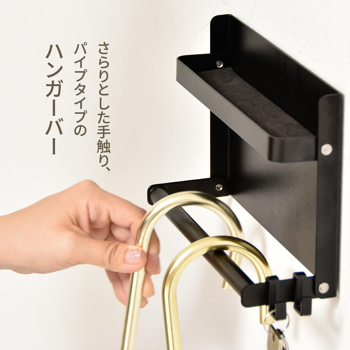 傘ホルダー 玄関収納ポケット付 折りたたみマグネットアンブレラ