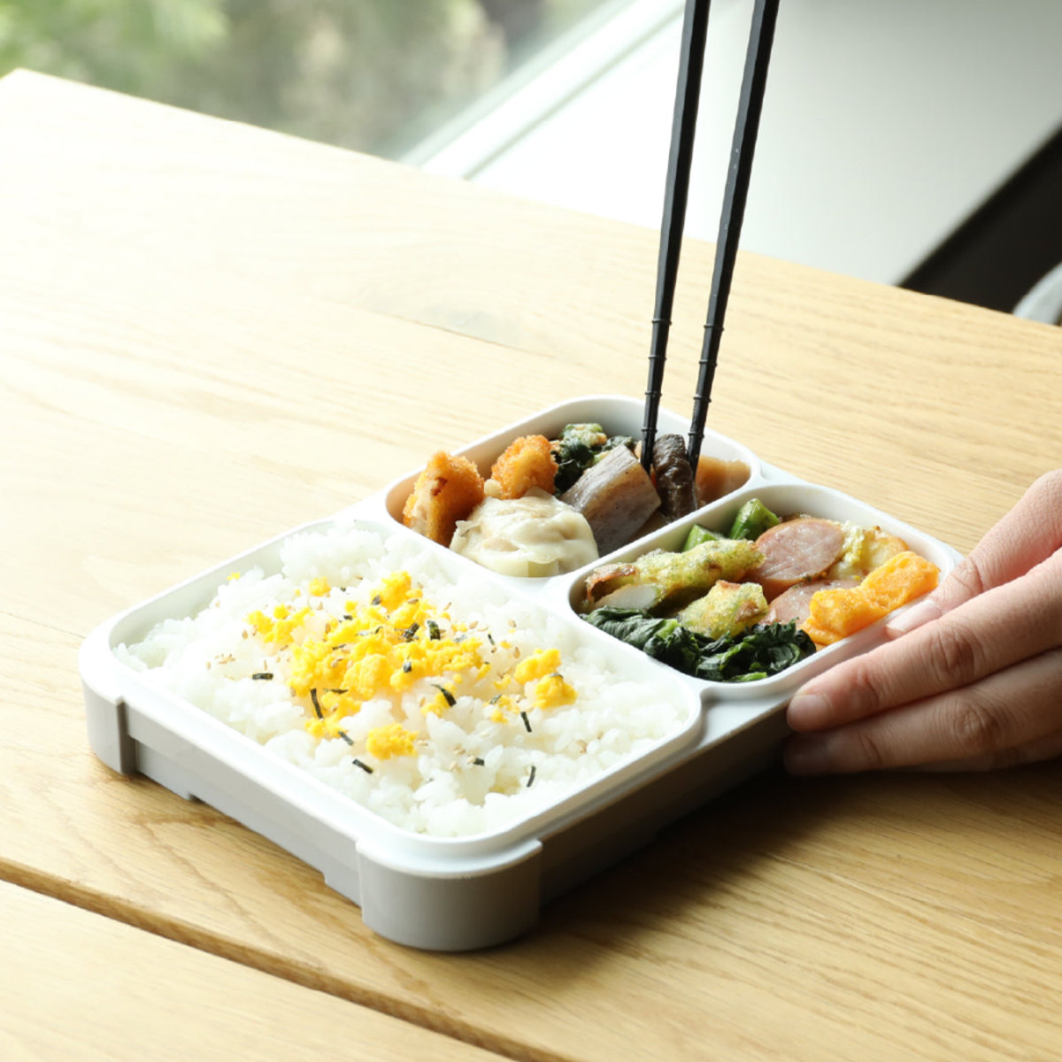 CB JAPAN（シービージャパン） 弁当箱 700ml 薄型弁当箱 抗菌フード