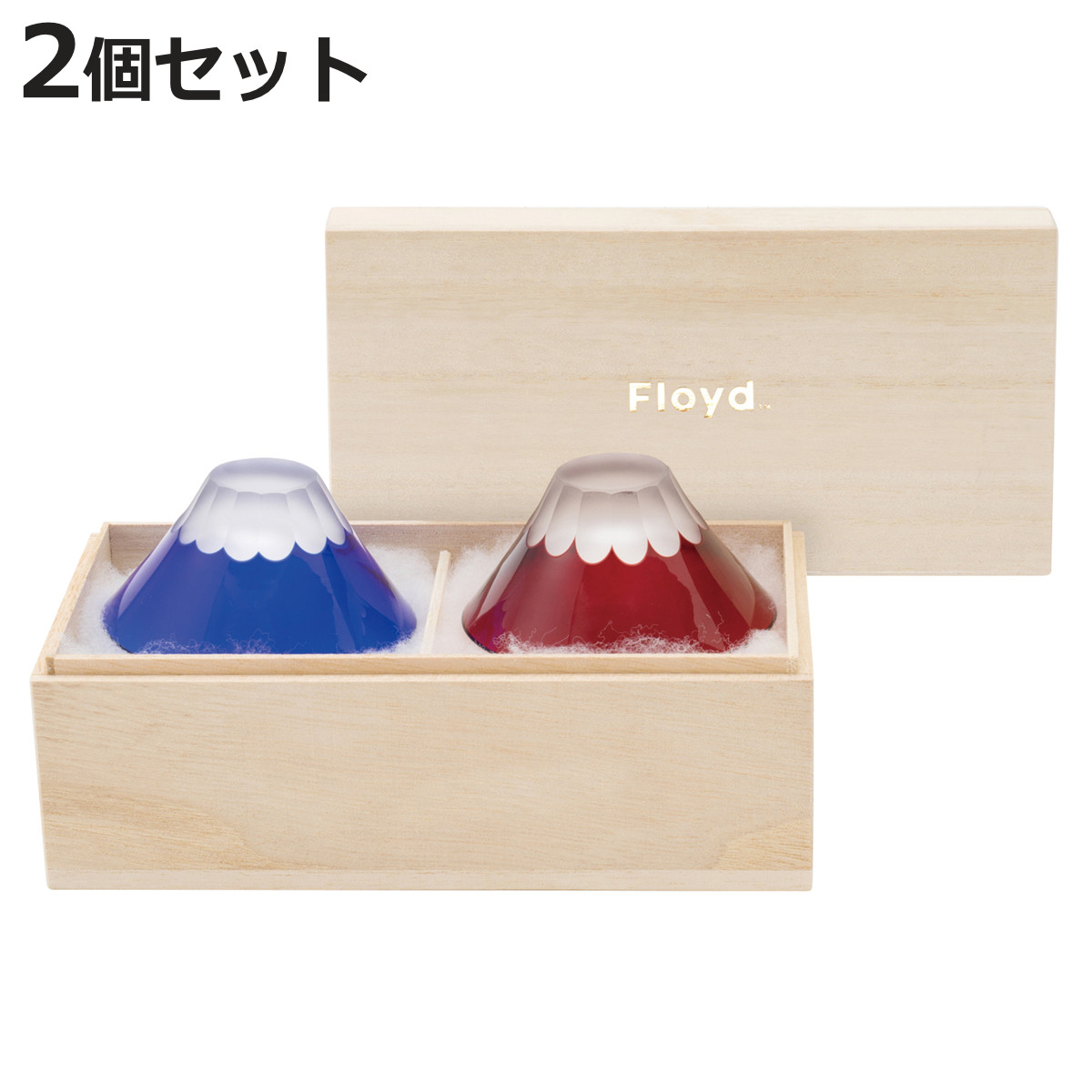 aito製作所 杯 富士江戸切子 （ 60ml 2個セット ガラス お猪口